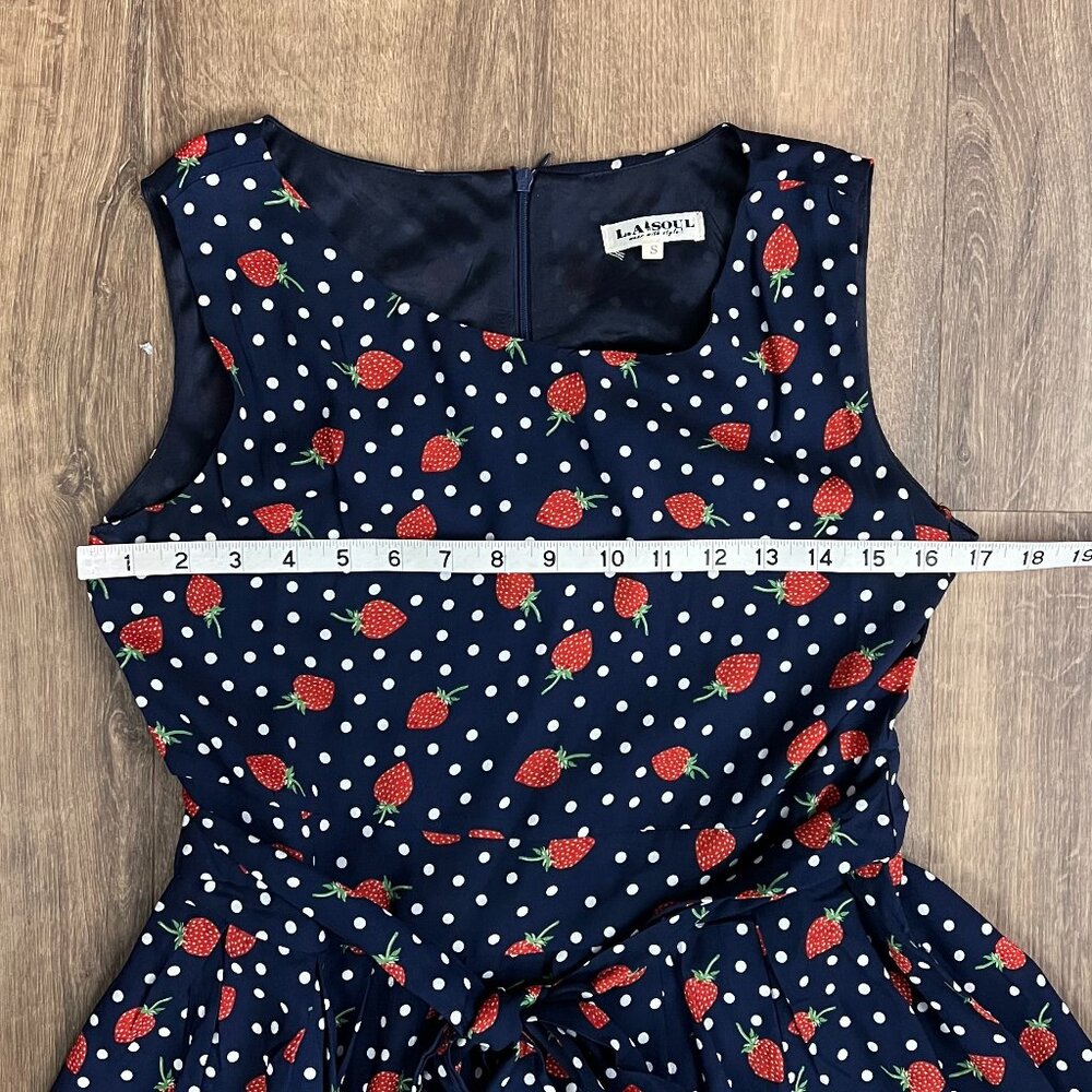 LA SOUL Strawberry Shortcake Dress Sz S - Picture 8 of 14